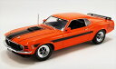 ミニカー 1/18 ACME☆1970 フォード・マスタング・マッハ1 オレンジ色 1970 Ford Mustang Mach 1 Sidewinder Special (Calypso Coral) 【限定予約商品】