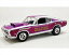 ミニカー　1/18　ACME☆1968　バラクーダ　紫/白色　ドラッグレース仕様　 1968 Plymouth Barracuda Super Stock – Billy the Kid 【限定予約商品】