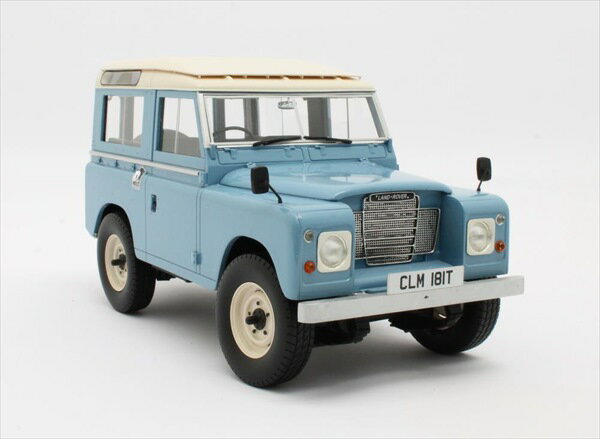 ミニカー 1/18 ランドローバー LAND88 1971 水色 レンジローバー LAND ROVER - LAND 88 3 SERIES HARD-TOP 1971 CULT-SCALE MODELS【予約商品】