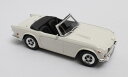 ミニカー 1/18 トライアンフ TR-5 スパイダー 1967 白色 TRIUMPH - TR5 SPIDER 1967 CULT-SCALE MODELS【予約商品】