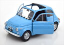 ミニカー 1/12 フィアット500 F 1968 青色 超精密モデル フィアット 500 【予約商品】