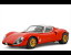 ミニカー　1/18　1967　アルファロメオ 33 ストラダーレ　赤色　ALFA ROMEO 33 COUPÈ STRADALE 1967 MUSEUM VERSION　限定予約商品