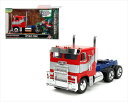 ミニカー トランスフォーマー ビースト覚醒 オプティマスプライム JadaTOYS 1/24 赤/青色【予約商品】