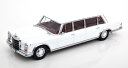 ミニカー メルセデスベンツ 1964 プルマン 白色 1/18 KKS MERCEDES BENZ - S-CLASS 600 LWB PULLMAN (W100) 1964【予約商品】