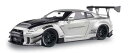 ミニカー 1/18 日産 NISSAN GTR R35 2018 銀色 NISSAN - GT-R (R35) TYPE 2 LIBERTY WALK LB WORKS COUPE 2018 Solido【特別限定予約商品】