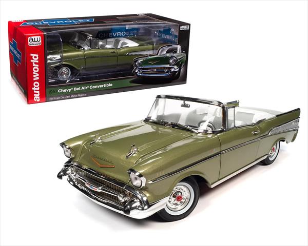 ߥ˥1/181957٥륨С֥롡⥹꡼᥿AUTOWORLD1957 Chevrolet Bel Air...