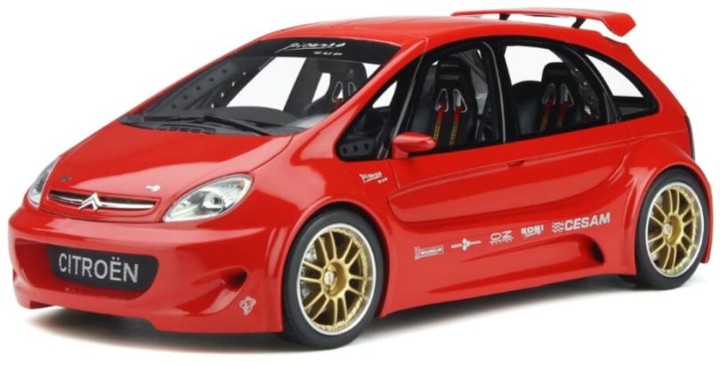 ミニカー　1/18　シトロエン スバーロ ピカソ カップ (レッド) 世界限定 2,000台　Citroen Sbarro Picasso Cup Rouge　OTTO-MOBILE【予約商品】