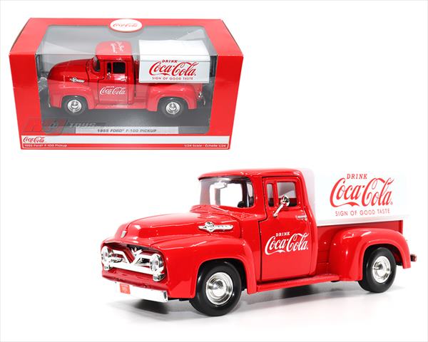 ミニカー　1/24　1955　フォード　F100　パンプキントラック　コカコーラ　　Motor City Classics 1:24 1955 Ford F-100 Pickup Coca-Cola 【予約商品】