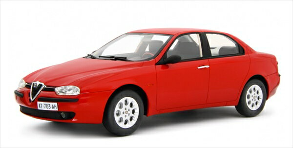 ミニカー　1/18　1997　アルファロメオ 　アルファ　156　赤色　ALFA 156 1.8 T.S. 1997 1:18 OPTIONAL 1.6 - 2.0 T.S. 1.9 JTD - 2.5 V6 24V　限定予約商品