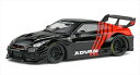 ミニカー 1/43 GTR LBワークス 2016 アドバンカラー色 GTR GT-R (R35) LB WORKS COUPE ADVAN 2016【予約商品】