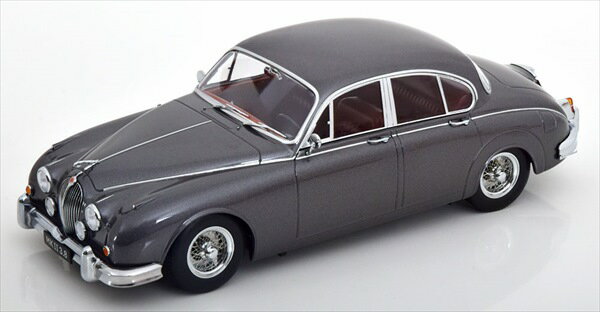 ミニカー　1/18　1959　ジャガー　マーク2　ダークグレーメタ色　KKS　1/18　JAGUAR MKII 3.8 LHD 1959【限定予約商品】