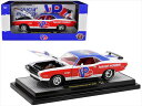 ミニカー　1/24　M2　1970　ダッジ　チャレンジャー R/T 白/赤/青　1970 Dodge Challenger R/T HEMI VP Racing 【予約商品】