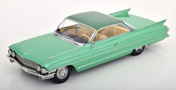 ミニカー　1/18　KKS　1962　キャデラック　デビル　グリーン色　　 Cadillac Series 62 Coupe DeVille 1961【予約商品】