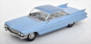 ミニカー　1/18　KKS　1962　キャデラック　デビル　ブルーメタ色　　 Cadillac Series 62 Coupe DeVille 1961【予約商品】