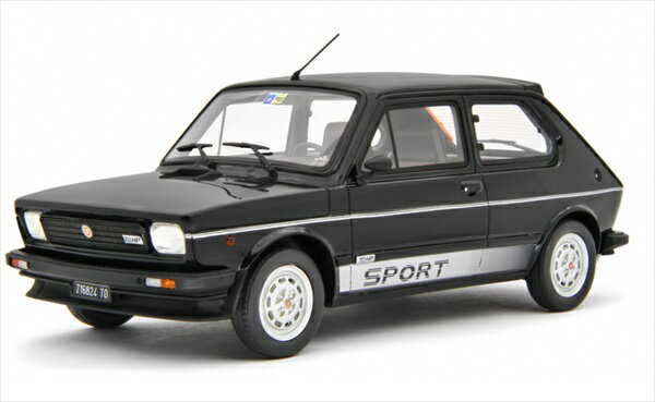 ミニカー　1/18　1981　フィアット　127　スポーツ　黒色　LRM　FIAT 127 SPORT 70 HP - 1981　限定予約商品