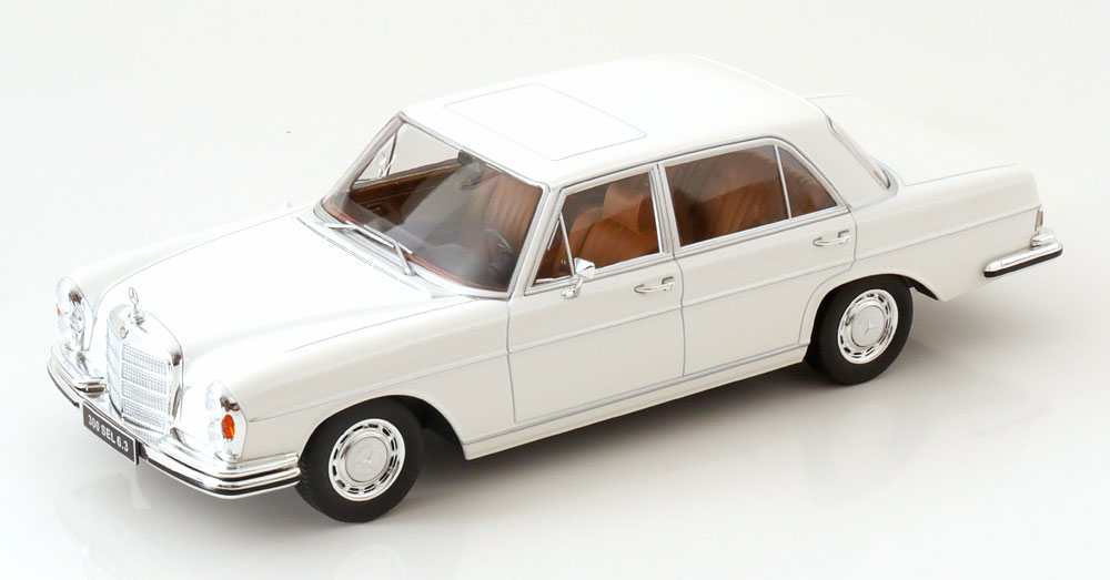ミニカー　1/18　メルセデスベンツ 1967　Sクラス　300SEL　白色　MERCEDES BENZ - S-CLASS 300SEL 6.3 (W108) 1967-1972　KKS【予約商品】