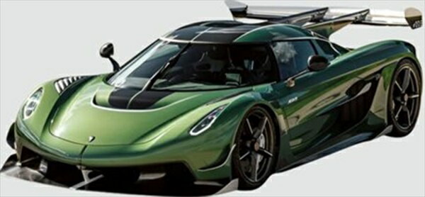 ミニカー　1/18　ケーニグセグ ジェスコ　1600HP　グリーン色　KOENIGSEGG - JESKO 2024　【予約商品】