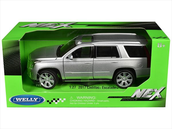 ミニカー 1/27 WELLY 2017 キャデラック・エスカレード 銀 2017 Cadillac ESCALADE【予約商品】