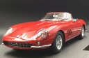 ミニカー 1/12巨大 フェラーリ ミニカー フェラーリ 275GTB-4 スパイダー 赤 1966 Topmarques FERRARI 275 GTB/4 ...