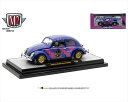 ミニカー 1/24 M2 machines☆1952 VW フォルクスワーゲン ビートル 「マウイ&サンズ Maui & Sons」青色 1952 Volkswagen Beetle in Heavy Metallic Blue with Maui & Sons【予約商品】