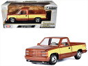 ミニカー 1/24 1992 シボレー C1500 454 ピックアップトラック 茶/ベージュ色 1992 Chevrolet 454 SS Pickup【限定予約商品】