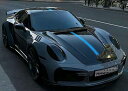 ミニカー 1/18 ポルシェ 911 992 スティンガー GTR グレー/黒色 Porsche 911 992 Stinger GTR 【特別限定品】