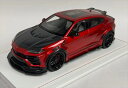 ミニカー 1/18 ランボルギーニ ウルス LBWORKS仕様 メタリックレッド/黒色 LB-Works【限定モデル予約商品】