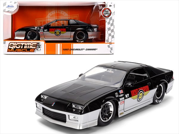 CHEVROLET - ミニカー　1/24　JadaTOYS☆1985 シボレー・カマロ　Z28　黒/白　 1985 Chevrolet Camaro Z28【予約商品】