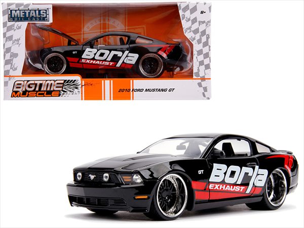 1/24 JadaTOYS☆2010 フォード マスタング GT Bourla 黒 エレノア 【予約商品】