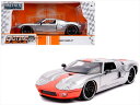 ミニカー 1/24 JadaTOYS☆2005 ニューGT40 銀 ワイルドスピード 【予約商品】