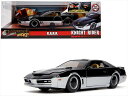 ミニカー 1/24 JadaTOYS ナイトライダー KARR （カール：敵車プロトタイプ） LED点灯！【予約商品】