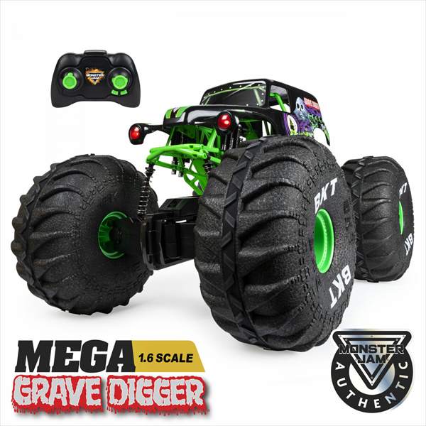 楽天HOTTOYS　ホットトイズラジコン　超巨大1/6サイズ！　モンスタートラック　GRAVE DIGGER　MONSTER JAM 　モンスタージャム　【予約商品】