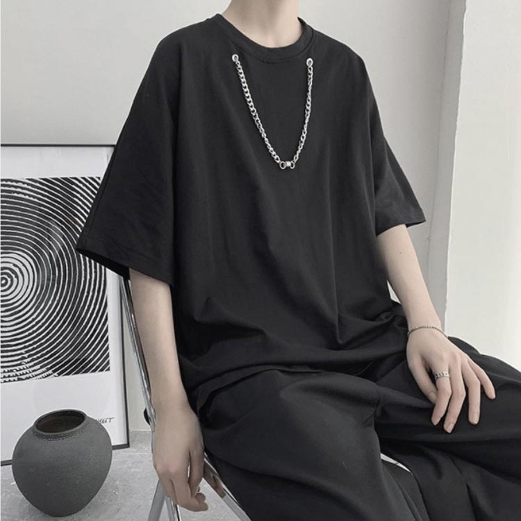 送料無料 Tシャツ 半袖 綿 春 夏 カットソー ロゴt 韓国 メンズ レディース 五分袖 tシャツ Uネック おしゃれ 白 黒 アメカジ ロゴT ビッグシルエット 2