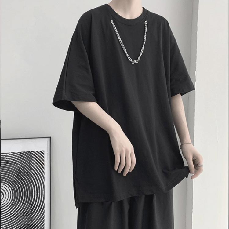 送料無料 Tシャツ 半袖 綿 春 夏 カットソー ロゴt 韓国 メンズ レディース 五分袖 tシャツ Uネック おしゃれ 白 黒 アメカジ ロゴT ビッグシルエット 3