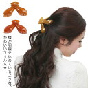 小さい ヘアアクセ ミニ パーツ バンスクリップ ヘアクリップ 小さめ 蝶々 透明 送料無料 クリア 前髪 かわいい ヘアアクセサリー バンス ダブル羽根リボン サイド まとめ髪 クリップ プチクリップ 髪留め ヘアアレンジ おしゃれ 2個セット