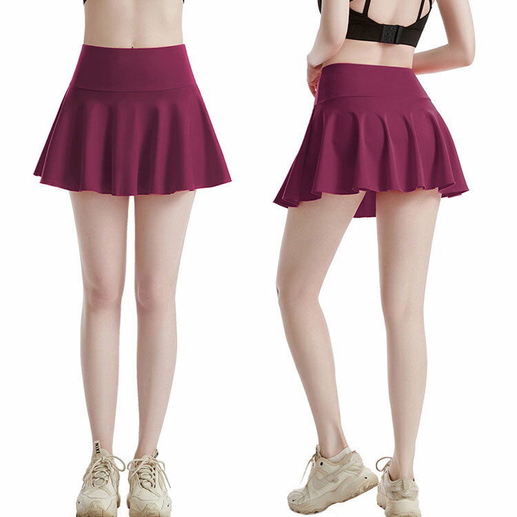 スカート レディース テニス 体型カバー ショートスカート フレアスカート 速乾 レディース スポーツスカート ジム 春夏 トレーニング ダンス ヨガ ゴルフウェア ウォーキング ピラティス スポーツウェア フィットネスウェア ランニング ゴルフ