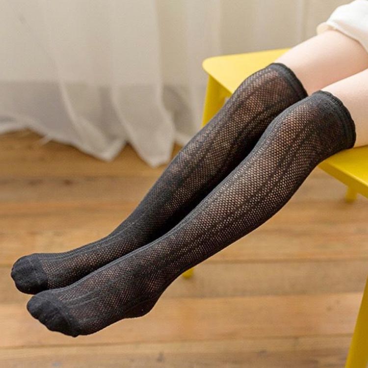 キッズ 靴下 涼しい メッシュ ハイソックス 女の子 膝上 薄手 無地 フリル おしゃれ 虫対策 子供 こども ソックス フォーマル 夏 ガールズ 子ども ベビー 可愛い 最大71 Offクーポン 送料無料