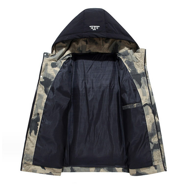 中綿ジャケット メンズ 中綿 ダウンジャケット フード付き 防寒 防風 中綿ブルゾン アウター ダウンコート 秋 冬 防寒着 冬服 冬 暖かい あったか 保温 アウトドア 自転車 通勤 通学 ゆったり 大きいサイズ 送料無料