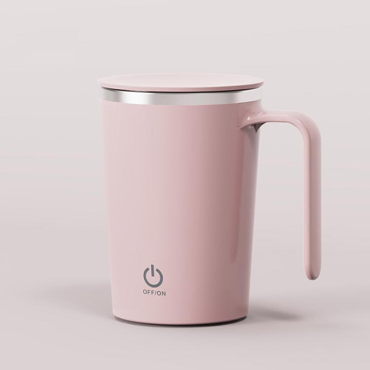自動攪拌カップ 電動 ミキサーカップ ステンレス 400ml 自動磁気攪拌カップ 自動 U...