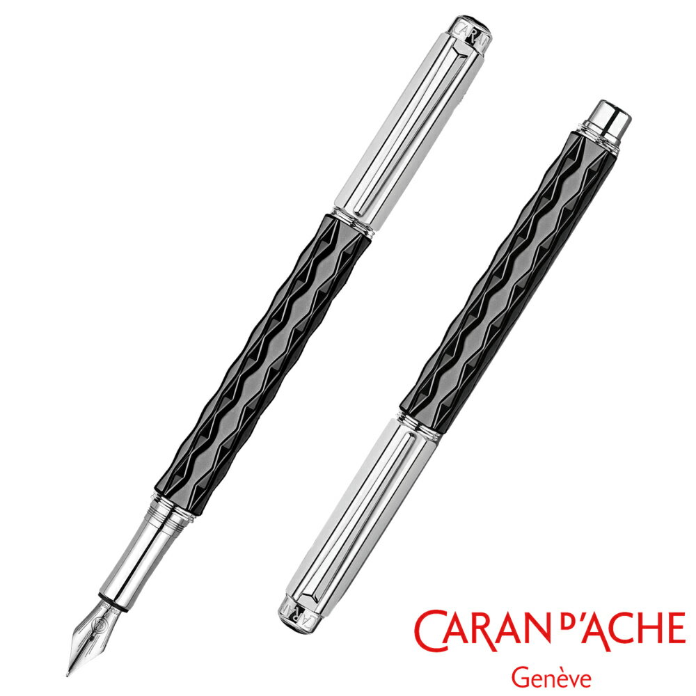 カランダッシュ Caran d'Ache カランダッシュ バリアス セラミック ブラック 万年筆 4490-109