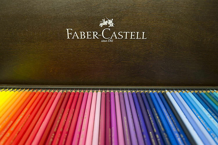 Faber-Castell ファーバーカステル ポリクロモス 色鉛筆 120色 木箱 セット 110013