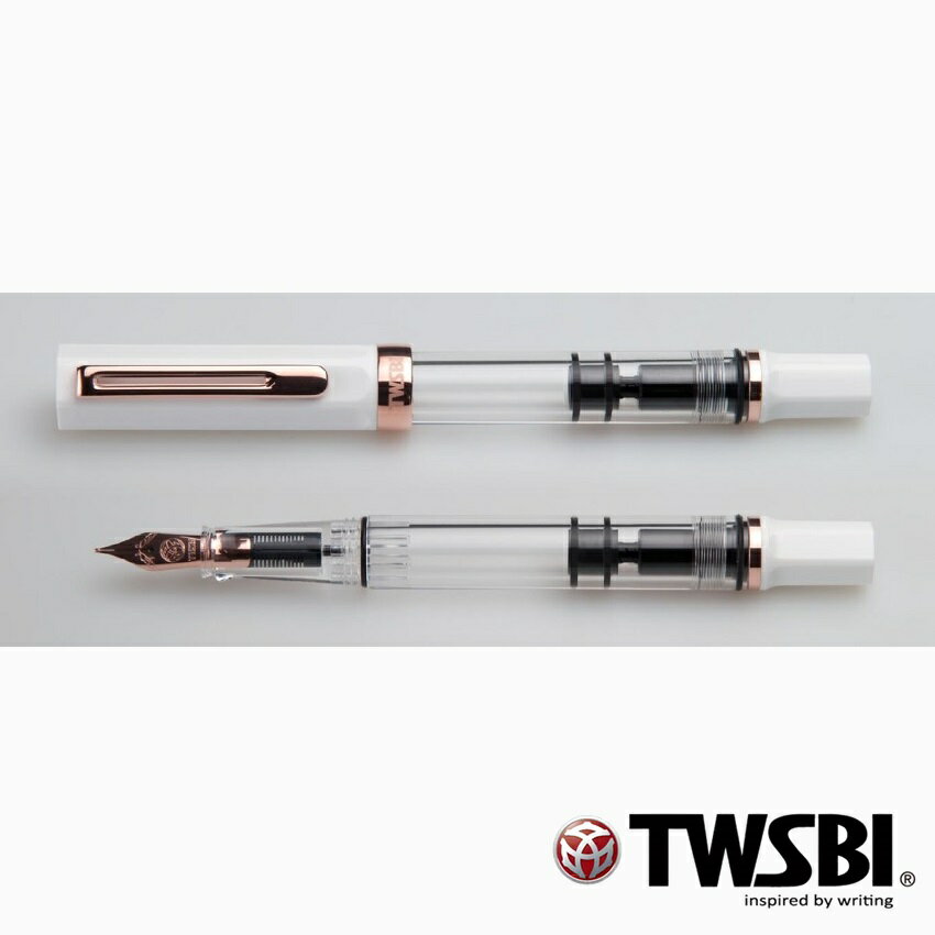 TWSBI ツイスビー ECO エコ ホワイト ローズゴールド 万年筆 TW100096/TW100097/TW100098/TW100099/TW100100