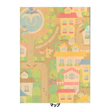 【ショウワノート】ポケットモンスターシンプルシリーズ A4クリアファイル ポケモン