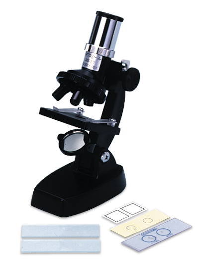 スクール顕微鏡(300S-A型) 【自由研究・夏休み・工作キット・小学生・理科】