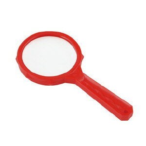 ルーペ 柄付き 3.5倍 赤 理科 実験 観察 虫メガネ 虫眼鏡 虫めがね ハンドルーペ