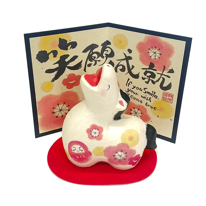 乐天商城 - ちぎり和紙 笑願成就 午　2026年午年干支飾り　ちぎり和紙 午歳ちぎり和紙飾り　丙午（ひのえ・うま）歳 干支置物 正月飾り 開運 招福 諸願成就 リュウコドウ 龍虎堂 日本製 お歳暮 お年賀 贈り物 馬和紙飾り 縁起物 うま ウマ置物
