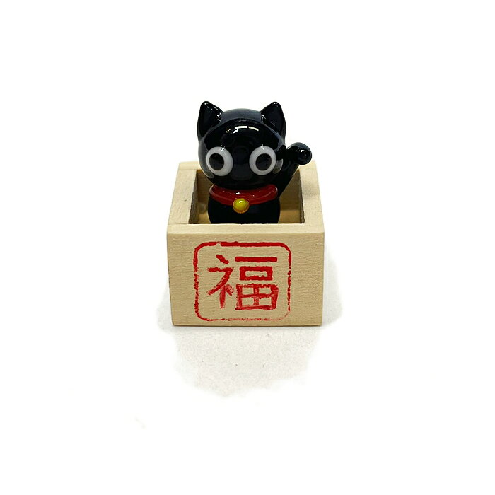 楽天市場】黒猫 ガラス細工の通販