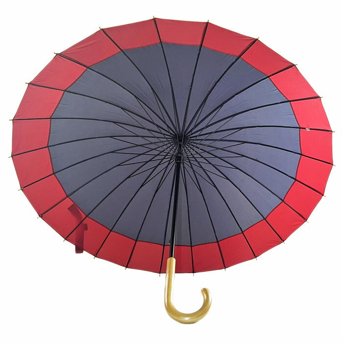 商品情報サイズ開傘時直径：約110cm弱親骨の長さ：約60cm全長：約87cm重量約540g仕様手開き式（手動）素材傘生地の組成：ポリエステル持ち手：木中棒、露先：スチール※掲載した写真は、光の当たり具合やPCの使用状況によって色が異なって...