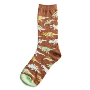 garapago socks 靴下 古生物学 中丈(22〜25cm)婦人用【メール便対応可】 女性向けサイズ GreenFlash くつした ソックス 恐竜柄 動物柄 くつ下 クツシタ ステーショナリー好き