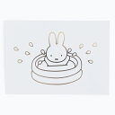 miffyポストカード splash【メール便対応可】ミッフィーポストカード お誕生日やお祝いのメッセージに ギフトに添えて 可愛いポストカード シンプルデザイ...